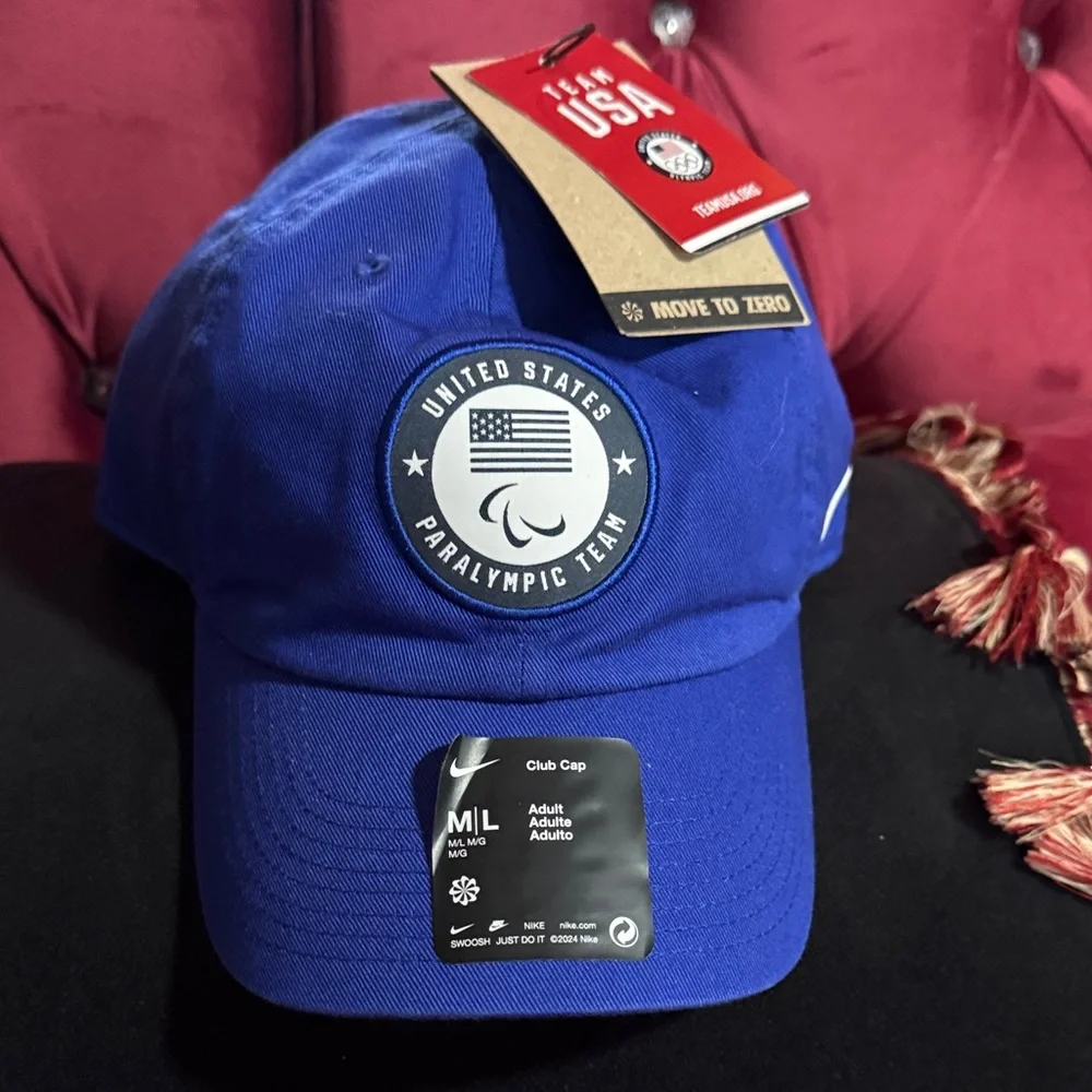 Nike Blue Paralympic Team Cap Men / Women. - Picture 1 of 6